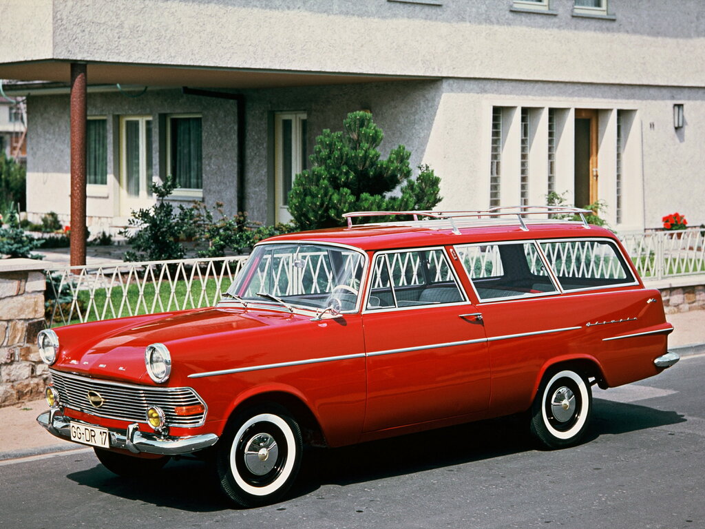 Opel Olympia 5 поколение, рестайлинг, универсал (09.1960 - 12.1963)